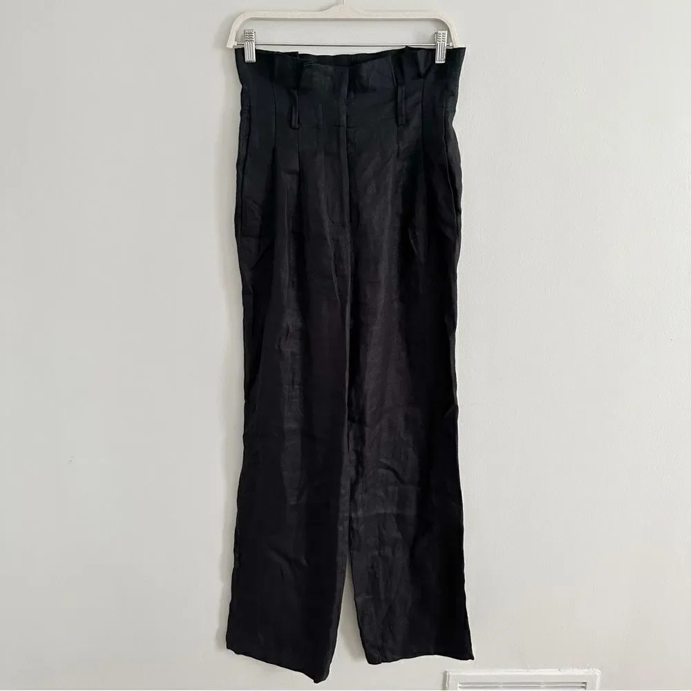 Anine Bing Thalia Linen Trousers